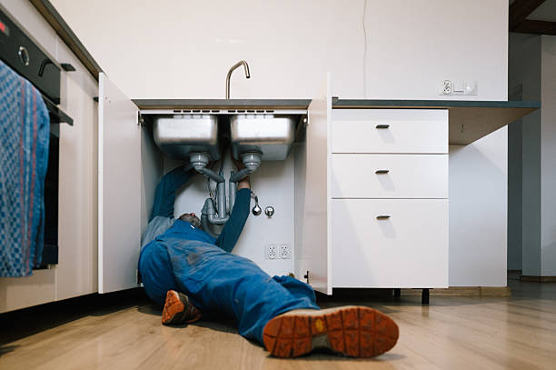 Professional Leak Detection technician working in New Castle, KY